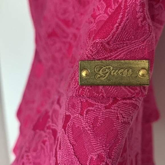 Vintage Guess Lace Corset style Blouse - Picture 7 of 8